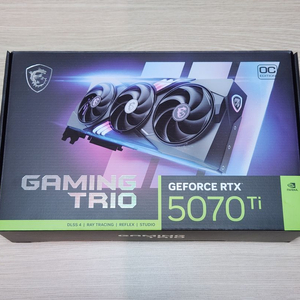 MSI 지포스 RTX 5070 Ti 게이밍 트리오 OC D7 16GB 트라이프로져4 이미지