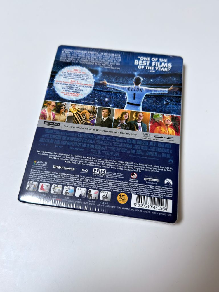 [4K 블루레이] 로켓맨 : 스틸북 한정판 (2disc: 4K UHD + 2D) 이미지