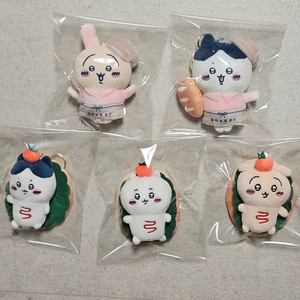 치이카와 우사기 하치와레 인형키링 먼작귀 이미지