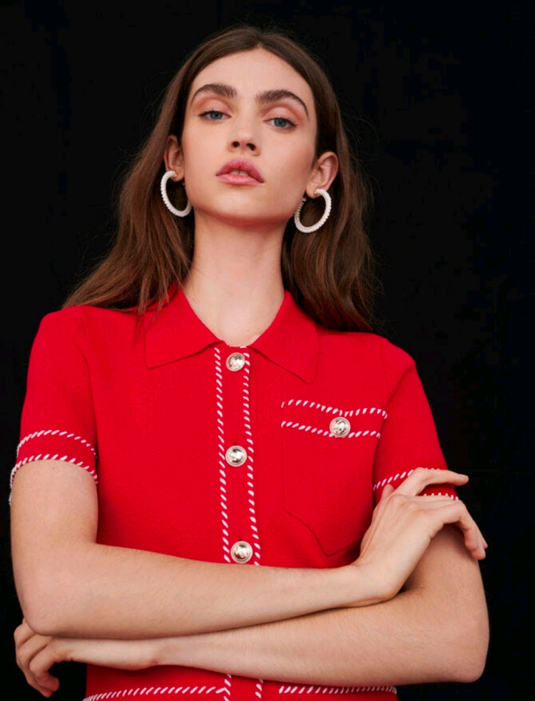 마쥬 니트원피스 이미지