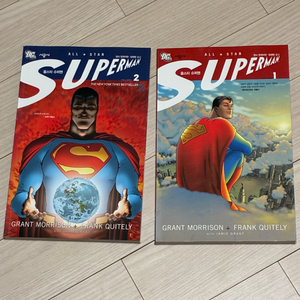 올스타 슈퍼맨 allstar superman 1, 2권 일괄 판매합니다 이미지