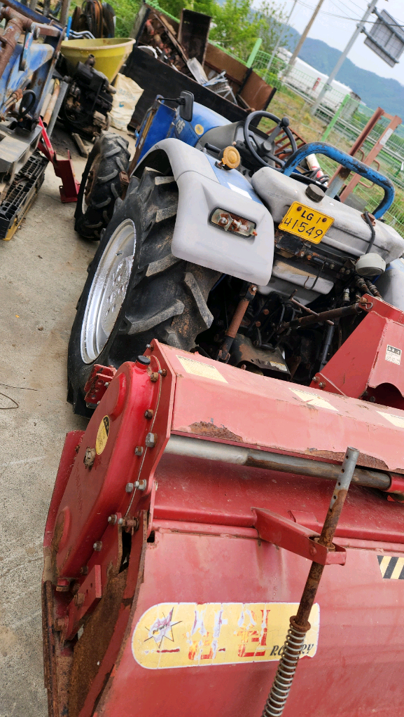 LS 45마력 C45 트랙터 트랙트 트렉터 트렉트 본기+로더+로타리 이미지