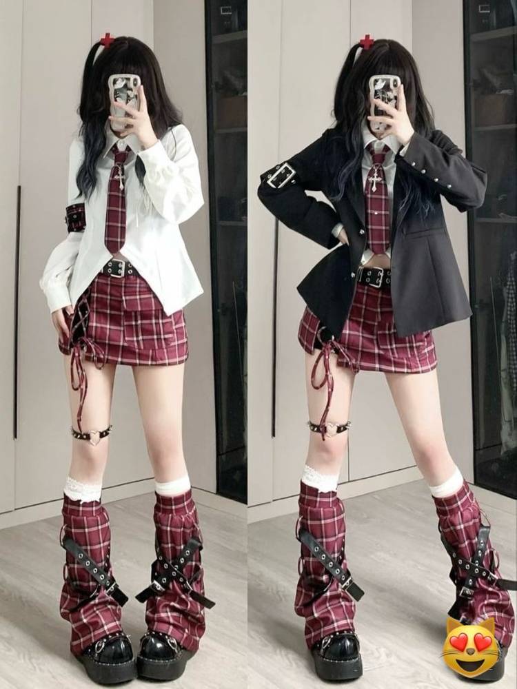 캐릭캐릭체인지 캐캐체 아무 교복 졸업사진 졸사대여 이미지