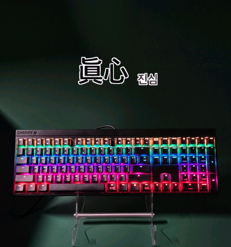 체리 MX BOARD 2.0 갈축 RGB 게이밍 키보드 이미지