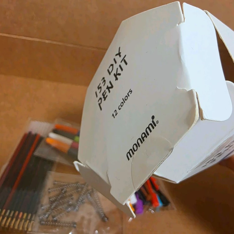 미술) 모나미 153 diy 볼펜키트와 프러스펜 36색 세트 이미지