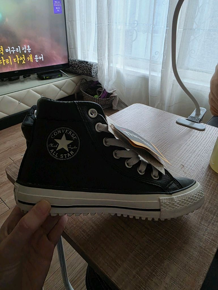 컨버스 하이 운동화(새상품 이미지