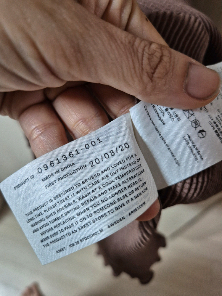 아르켓 원피스 카라 니트원피스 플리츠원피스 36 이미지