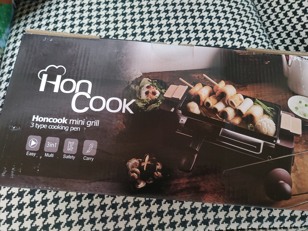 홈스토리 혼쿡 3in1 미니그릴 BTS-2001 판매합니다. 이미지