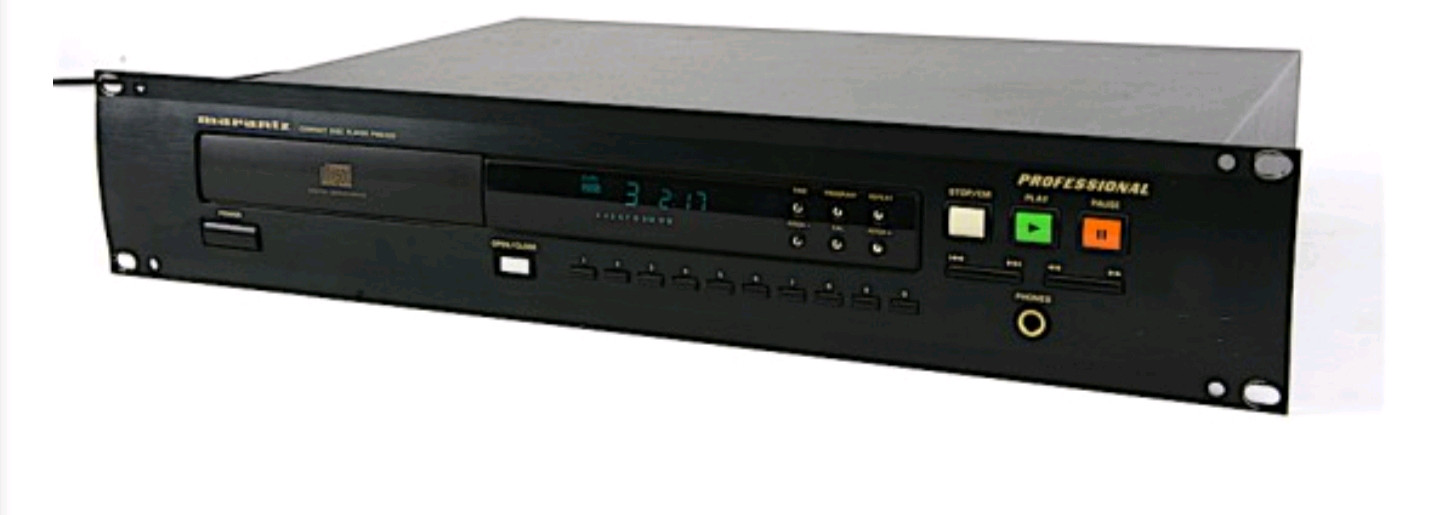 마란츠 PMD-320 CD 플레이어 이미지