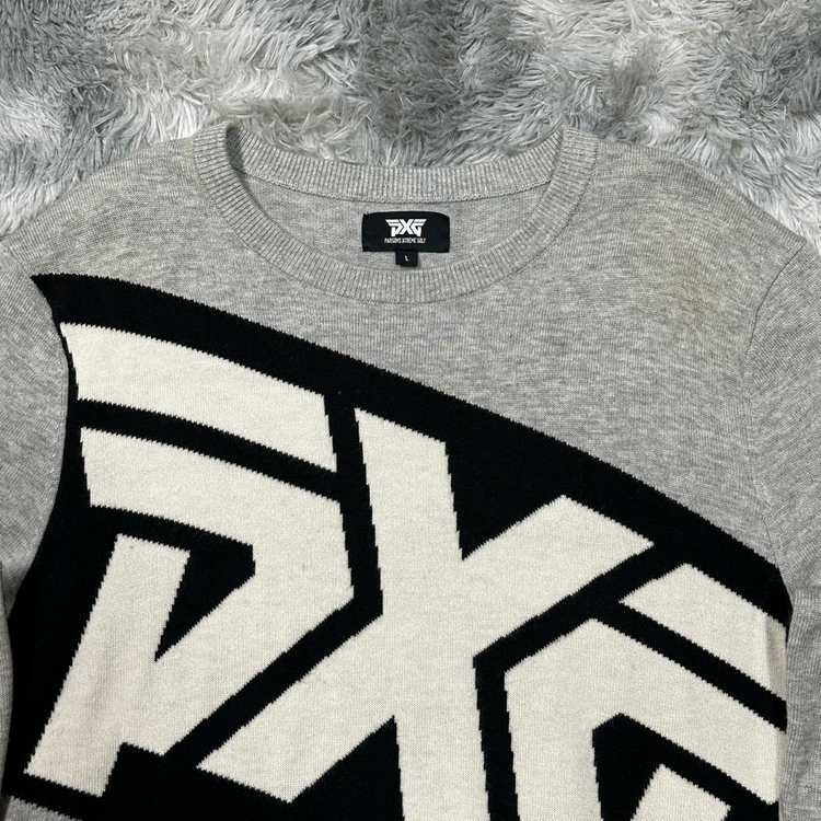 PXG 골프 빅로고 니트 L 이미지