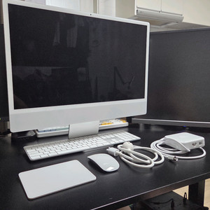 M1 아이맥 24인치 (16G / 2TB) 실버 이미지