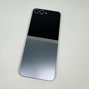 갤럭시 Z플립6 실버 256기가 내부화면센터판 이미지