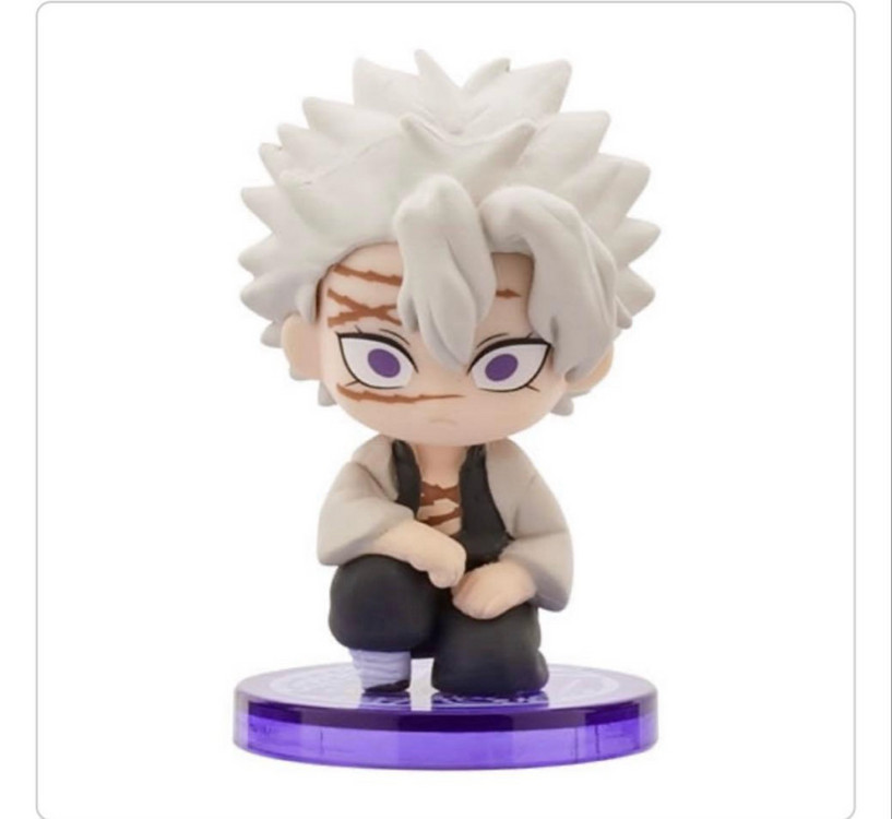 귀멸의 칼날 스와라세타이 4탄 주합회의 피규어 가챠 4종 무이치로 사네미 이미지