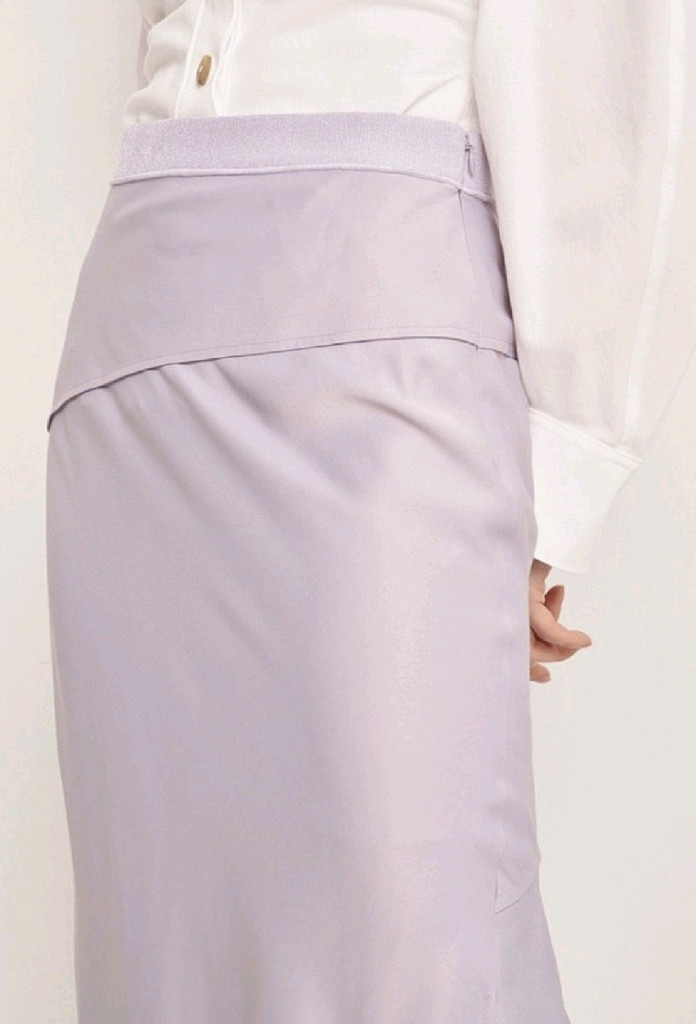 한섬 마인 새틴 밴딩 스커트 55 이미지