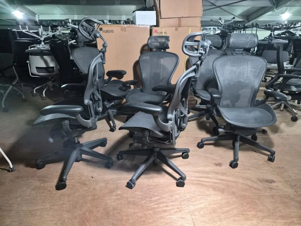 허먼밀러New aeron chair(에어론체어)> 이미지