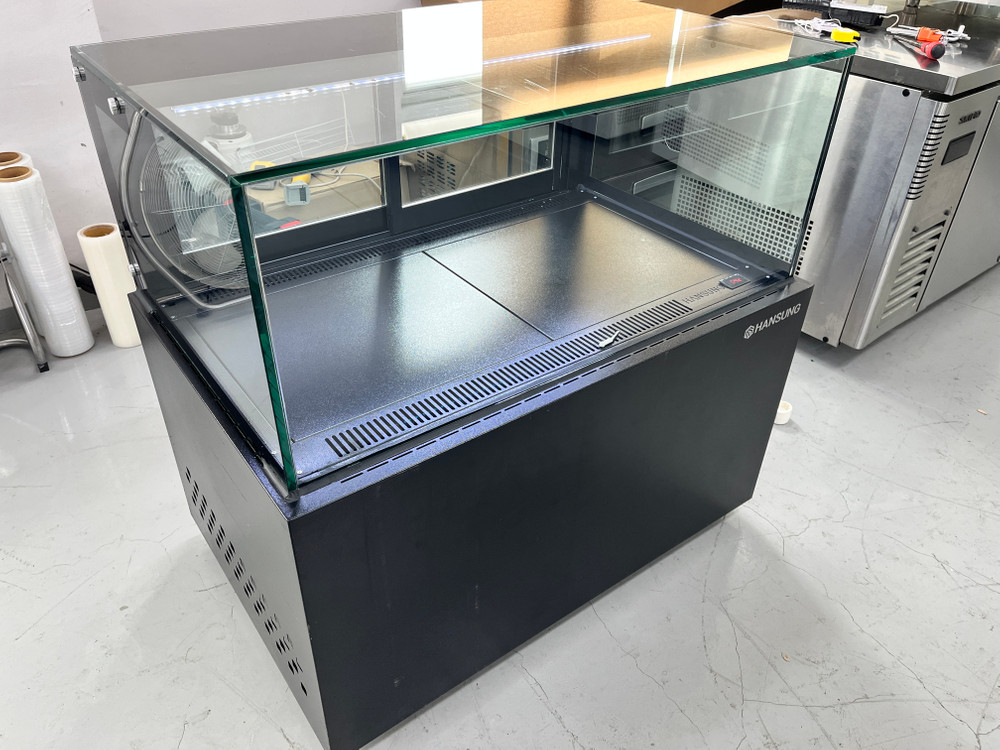 한성 쇼케이스 1단 낮은 카페 디저트 블랙 케이크진열 보관 냉장고 업소용 음료 제과 중고 이미지