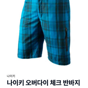 나이키 체크 패턴 아웃도어 반바지 32 이미지