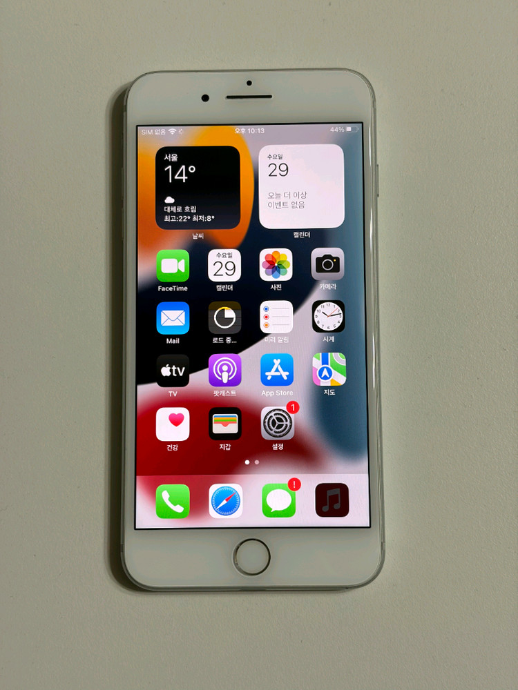 아이폰7플러스 128기가 실버 판매합니다 이미지
