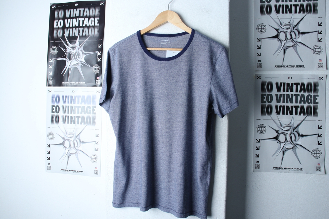 (M) 클럽모나코 반팔 티셔츠 한섬 스트라이프 블루 이미지