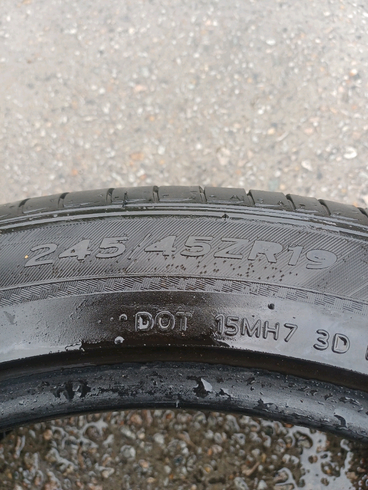 245 45 19 한국타이어 벤투스 S2 AS 2본 팝니다. 이미지