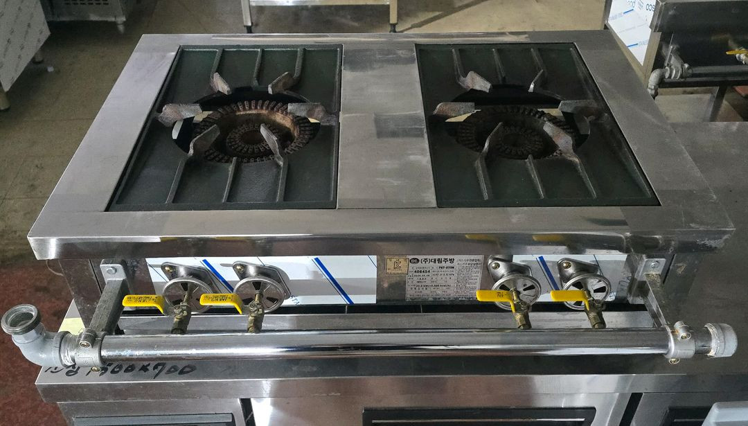 간택기 렌지 화구 업소용 여러 종류(도시가스) 이미지