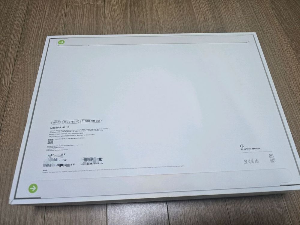 맥북 에어 M5 15인치 16GB 512GB 이미지