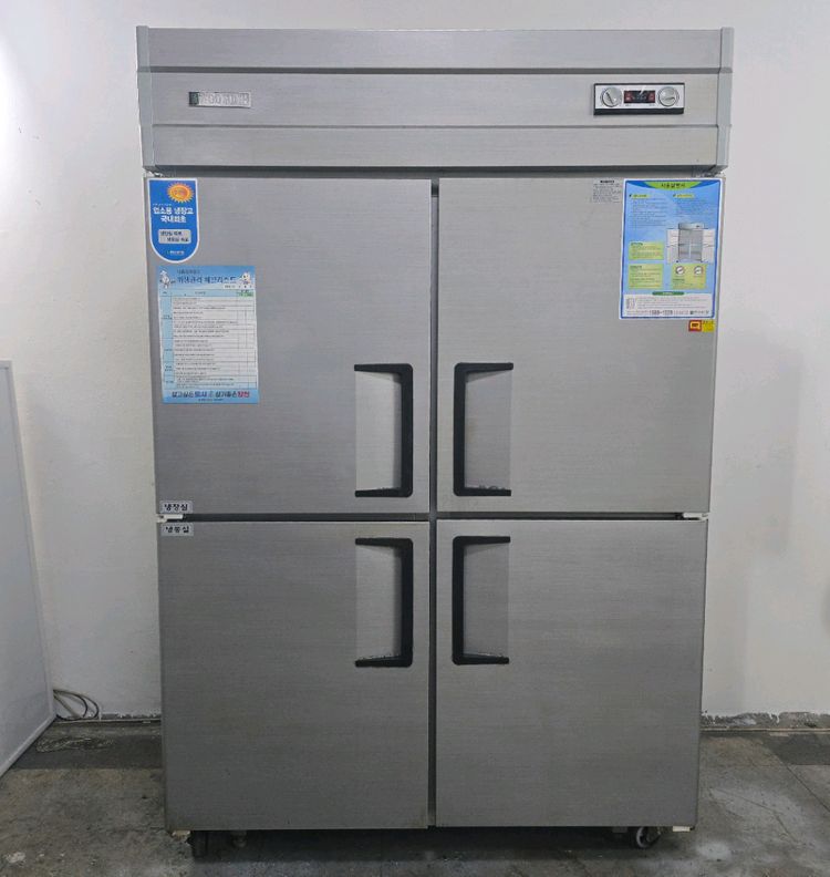 45박스 4구 냉장고 우성(한칸 냉동, 세칸 냉장) 업소용 이미지