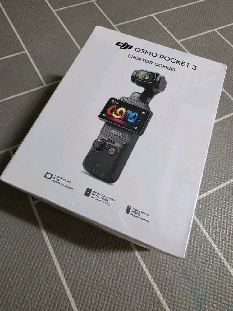 dji 오즈모 포켓3 크리에이터 콤보 미개봉 이미지