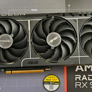 asus prime 9070 라데온 그래픽카드 이미지