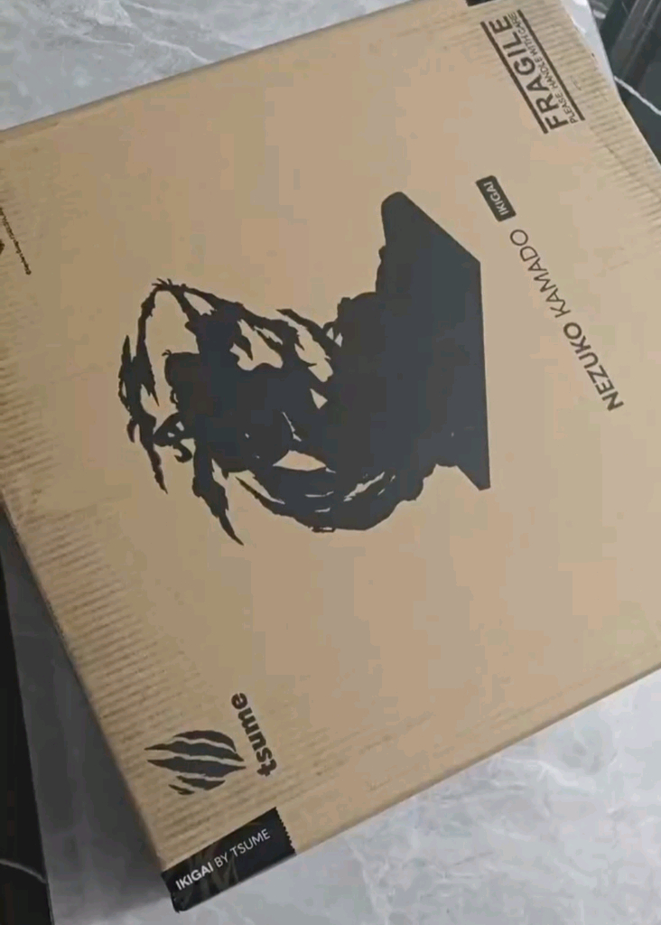 미개봉 귀멸의칼날 츠메아트 카마도 네즈코 레진 피규어 판매 이미지