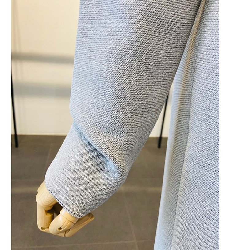 [새상품]보브(VOV) 레터링 후드 니트 롱원피스 새상품이에요~~ 이미지