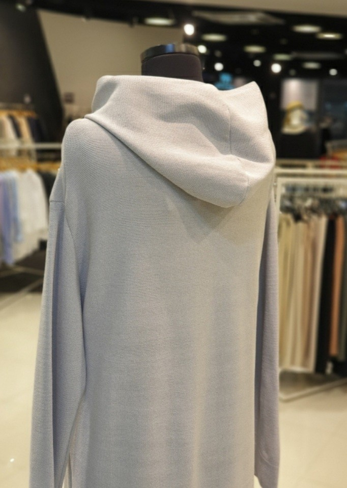 [새상품]보브(VOV) 레터링 후드 니트 롱원피스 새상품이에요~~ 이미지