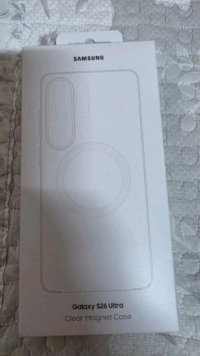 미개봉자급제 갤럭시 S26 울트라 화이트 512GB + 클리어 마그넷 케이스 이미지