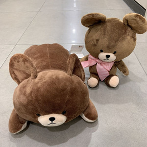 던킨도너츠 재키베어 곰인형 세트 플라잉재키 리본재키 이미지