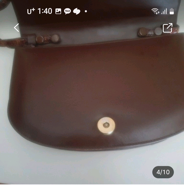 빈티지 크로커다일 가죽 크로스백 /숄더백 이미지