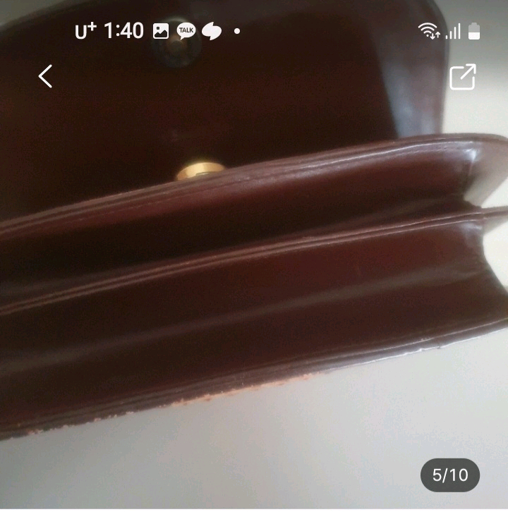 빈티지 크로커다일 가죽 크로스백 /숄더백 이미지