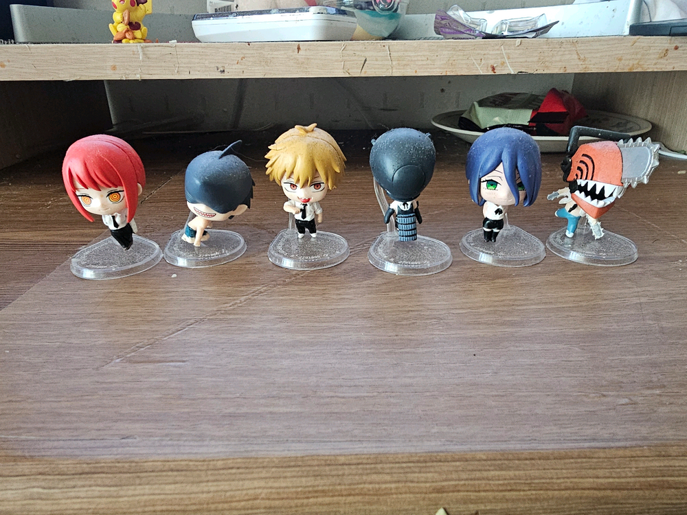 반다이 체인소맨 레제 캡슐피규어 전종 판매합니다 이미지