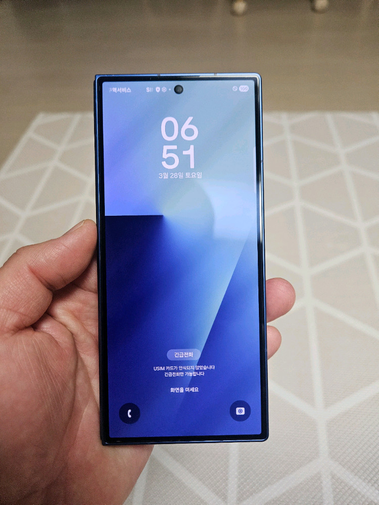 갤럭시 Z폴드7 512GB 블루쉐도우(자급제)풀박판매 이미지