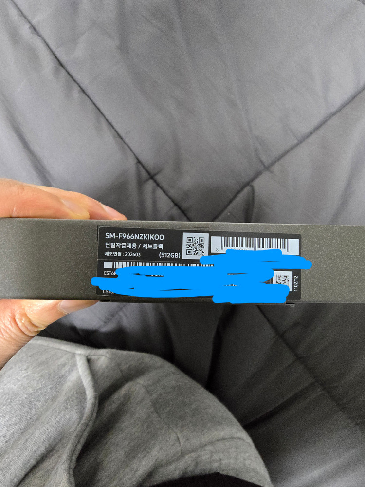 폴드7 512 블랙 자급제 미개봉 새상품 이미지