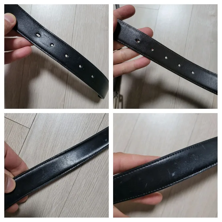 정품 듀퐁 남성 벨트 이미지