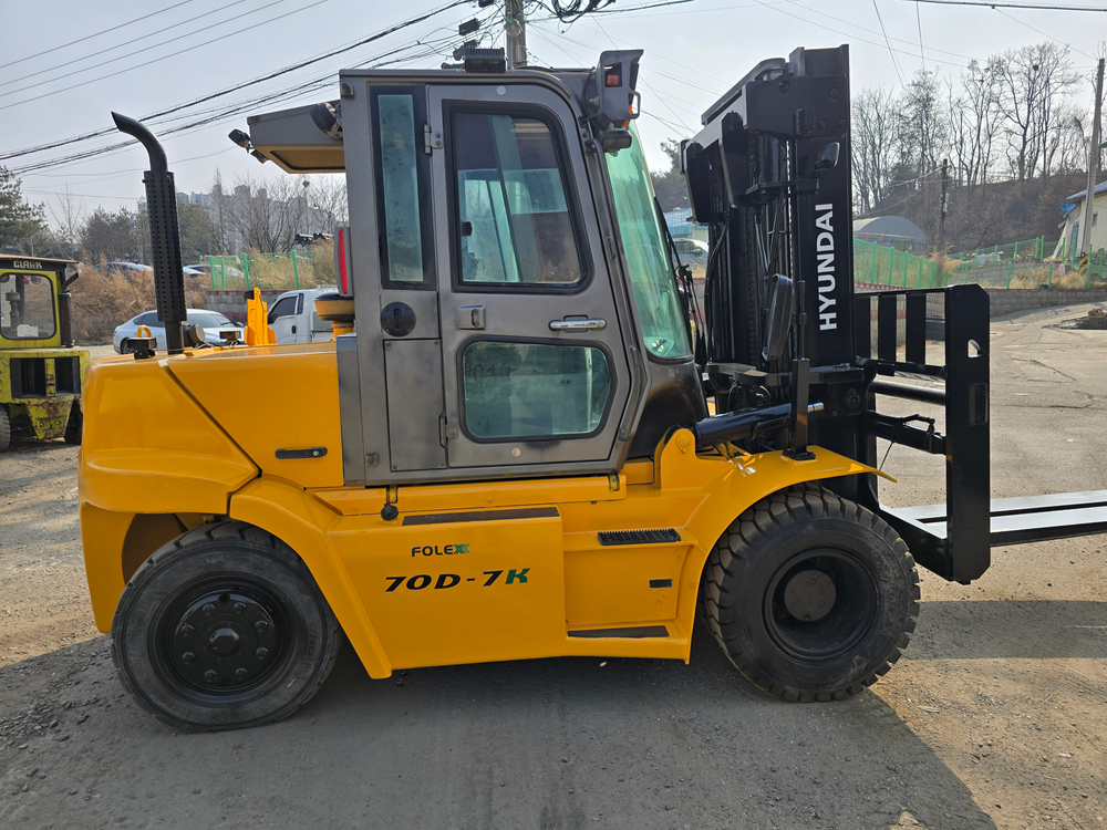 7톤지게차 2단 현대 풀옵션 디젤 차량상태좋음 이미지