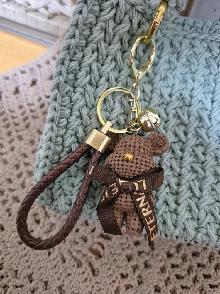 코바늘손뜨게미니토트백 이미지