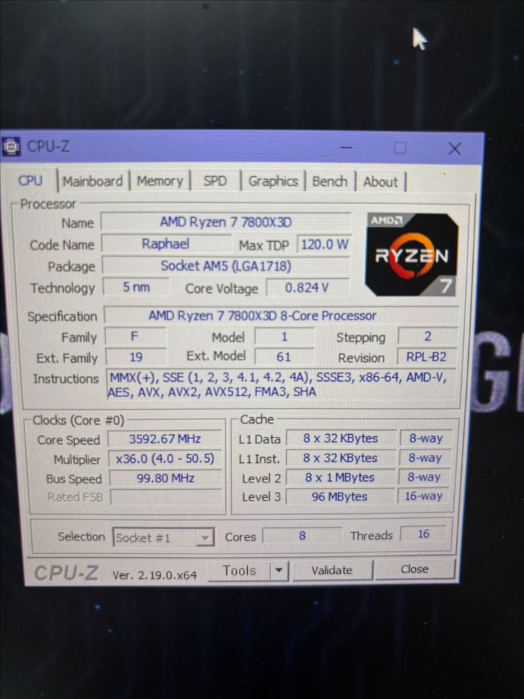 7800x3d 5070 게이밍컴퓨터 본체 판매합니다 이미지