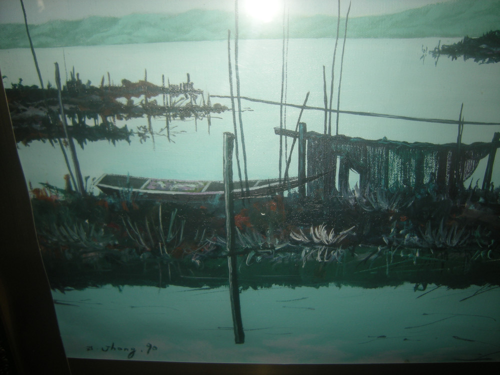 유채화그림+고급엔틱액자 힐링그림작품/아이폰 애플 엘지 삼성게밍모니터tv 노트북 골프등산캠핑낚시자전거 나이키조던acg 이미지