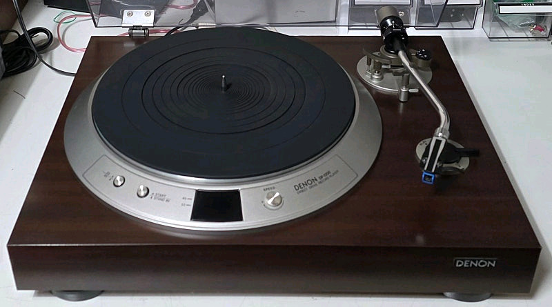 데논 DP-1200 반자동 턴테이블 이미지