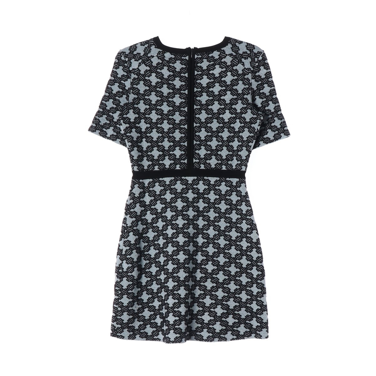 마쥬 자카드 니트 미니 드레스 원피스 이미지