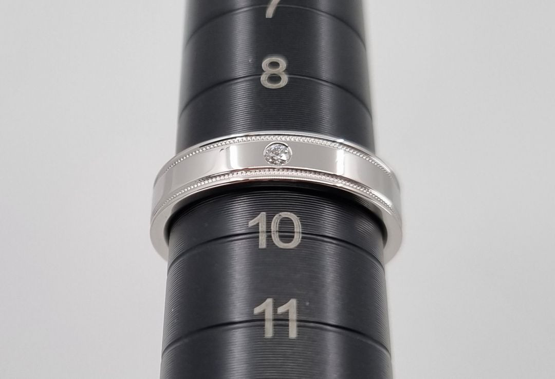 TIFFANY&CO 티파니앤코 밀그레인 플래티늄 9호 이미지