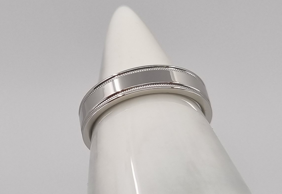 TIFFANY&CO 티파니앤코 밀그레인 플래티늄 9호 이미지