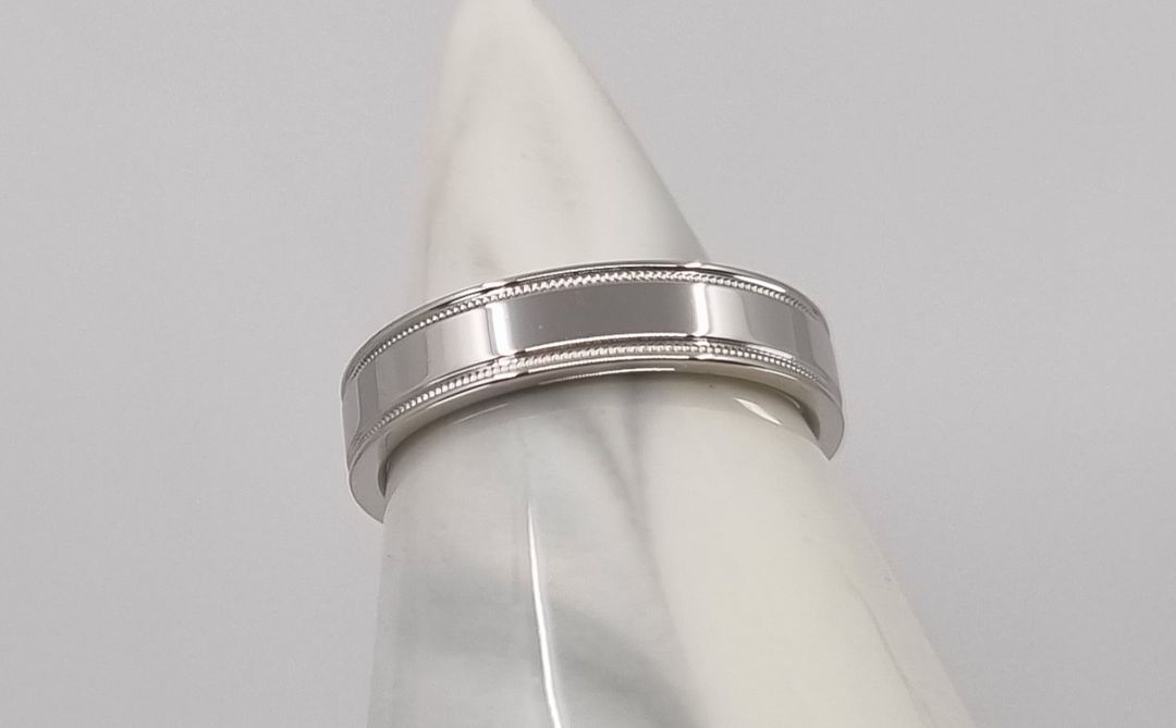 TIFFANY&CO 티파니앤코 밀그레인 플래티늄 9호 이미지