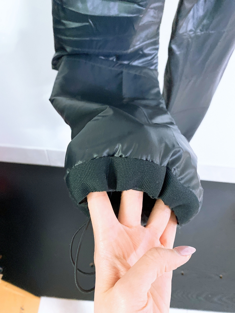 (29~30인치)나이키골프남자유광허리밴딩경량패딩바지 이미지